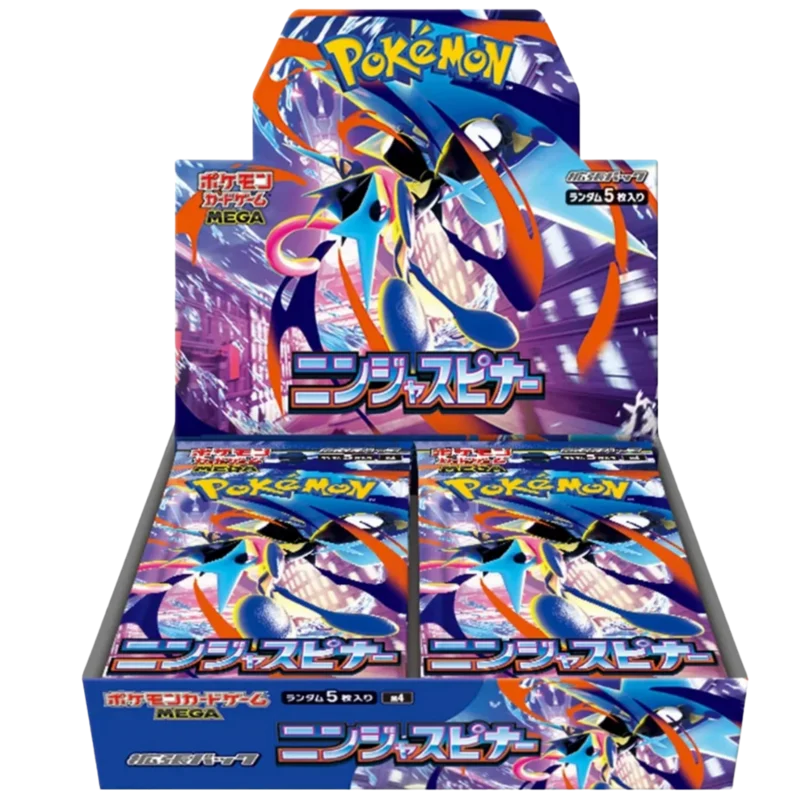 Pokemon - Mega Evolution - Ninja Spinner - Japanese Booster Box (30 Packs)
