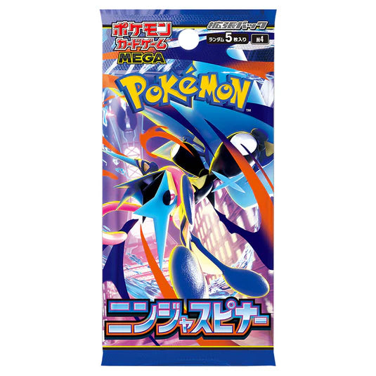 Pokemon - Mega Evolution - Ninja Spinner - Japanese Booster Box (30 Packs)